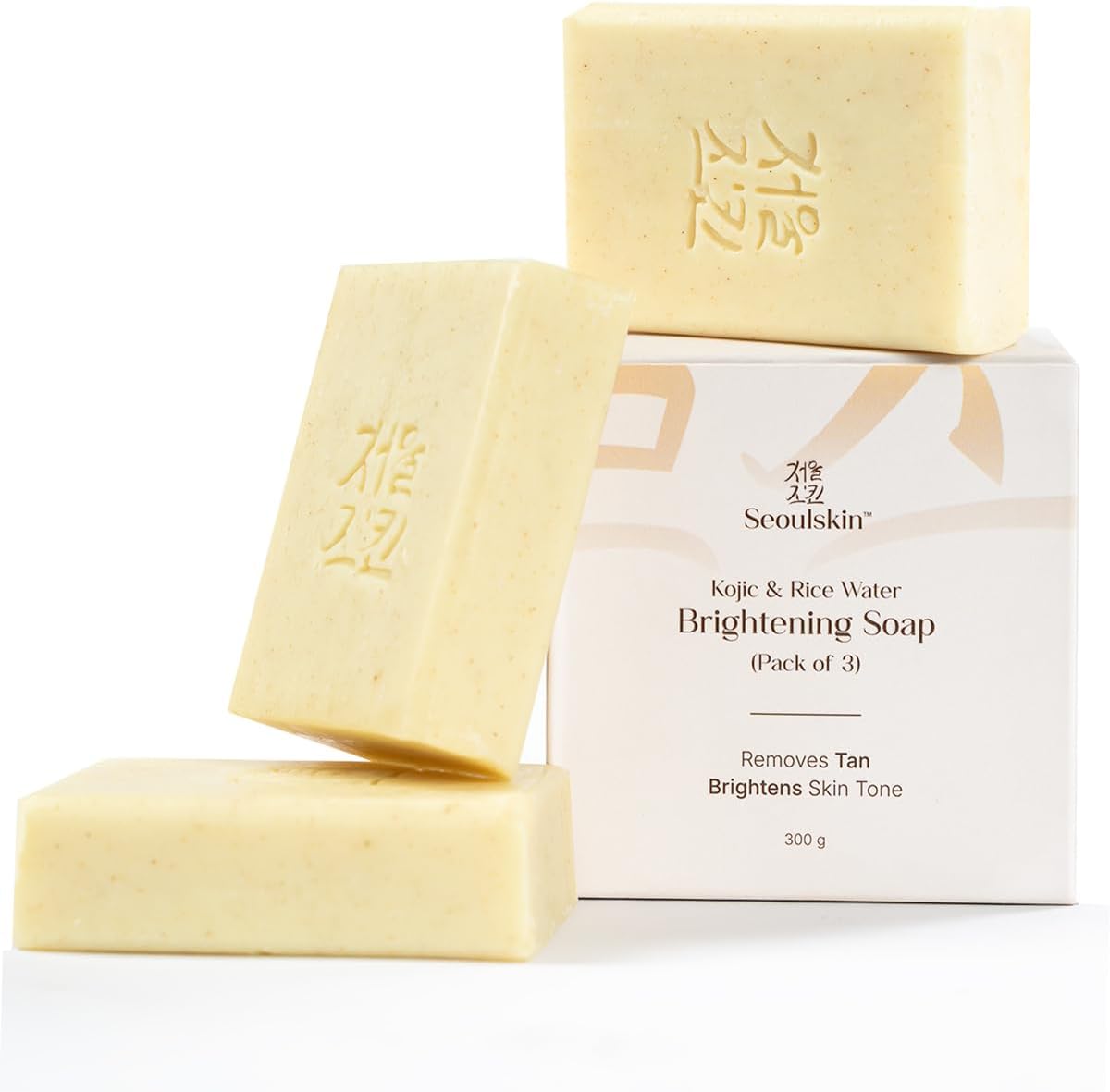 Seoulskin Kojic & Rice Water Brightening Soap