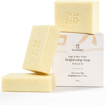 Seoulskin Kojic & Rice Water Brightening Soap