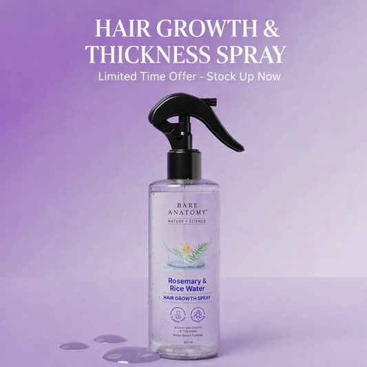 Rosemary & Rice Water Hair Growth Spray for Hair Growth & Thickness