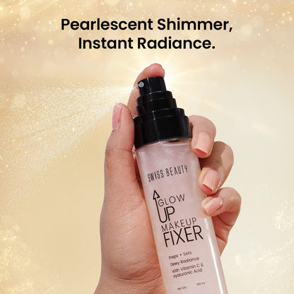Swiss Beauty Glow Up Makeup Fixer Spray (100ml)
