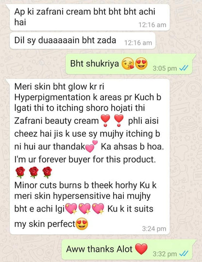 Zafrani Glow Gold Cream | Buy 1 Get 1 FREE | 100% Organic