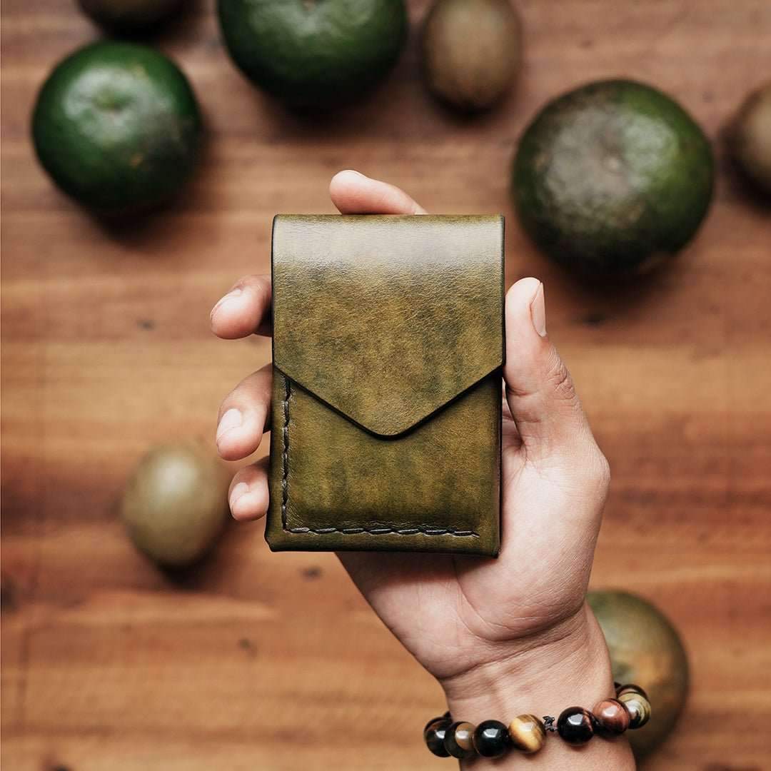 Limited Edition Green Leather Wallet