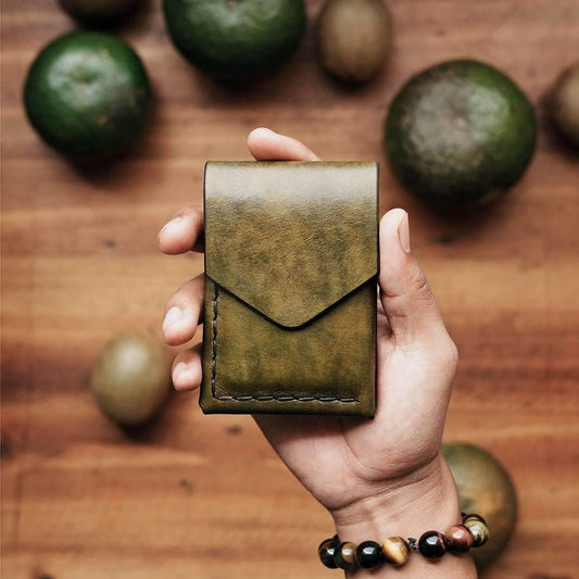 Limited Edition Green Leather Wallet
