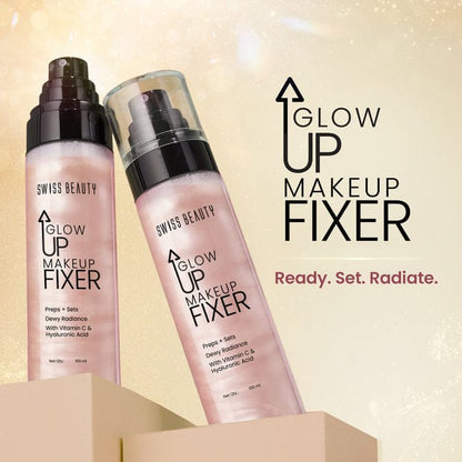 Swiss Beauty Glow Up Makeup Fixer Spray (100ml)